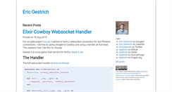 Desktop Screenshot of oestrich.org